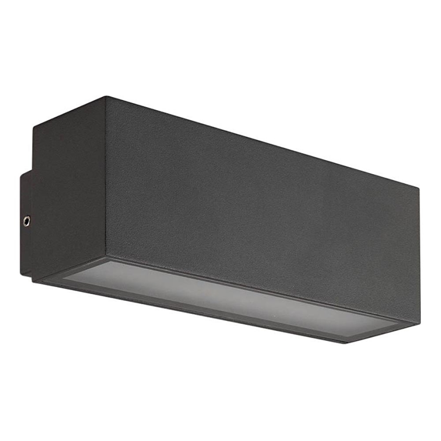Redo 90096 - Vanjska LED zidna svjetiljka PLANIT LED/10W/230V 3000K IP54 antracit