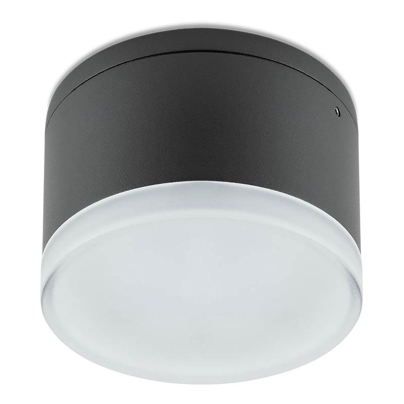 Redo 90107 - LED Vanjska stropna svjetiljka AKRON 1xLED/9W/230V pr. 10,8 cm IP54
