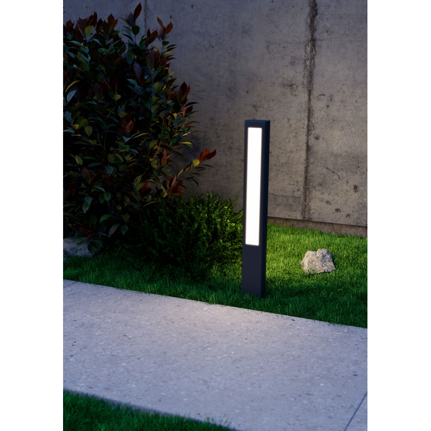Redo 90125 - Vanjska LED svjetiljka DOLMEN LED/12,44W/230V IP54 antracit