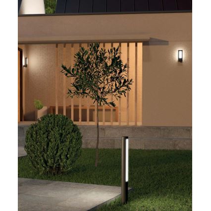 Redo 90125 - Vanjska LED svjetiljka DOLMEN LED/12,44W/230V IP54 antracit