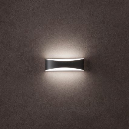 Redo 90126 - LED vanjsko zidno svjetlo AXEL LED/7W/230V 3000 IP65 antracit