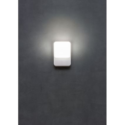 Redo 90127 - LED vanjska zidna svjetiljka COLIN LED/9W/230V 3000K IP54 bijela