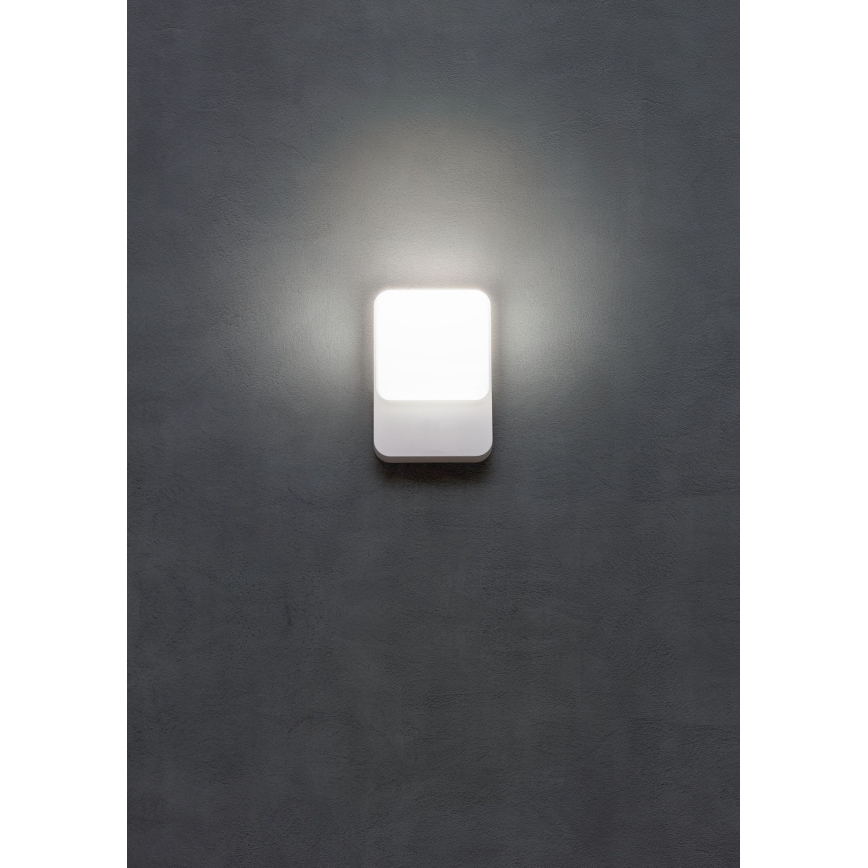 Redo 90128 - LED vanjsko zidno svjetlo COLIN LED/9W/230V 4000K IP54 bijela
