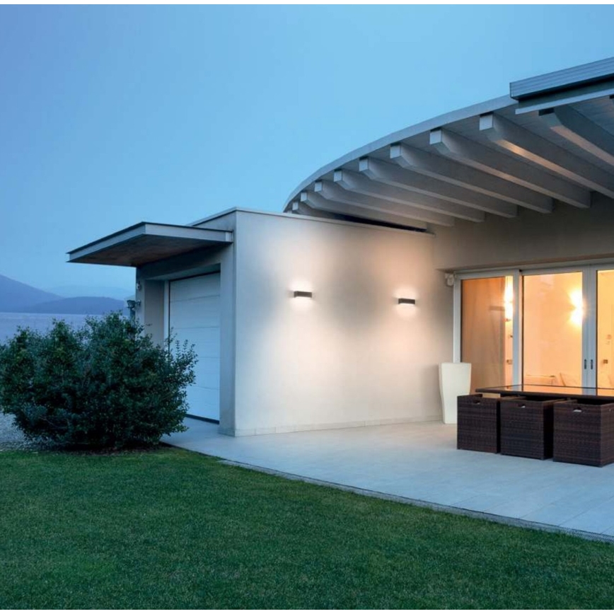 Redo 90154 - LED Vanjsko zidno svjetlo LAMPRIS LED/12W/230V IP65