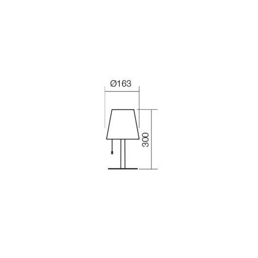 Redo 90166 - LED RGB Prigušiva vanjska stolna lampa PINO LED/2,6W/230V 4400 mAh IP44