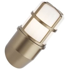 Redo 90202 - Vanjska zidna svjetiljka TRITON 1xE27/28W/230V IP54 mesing