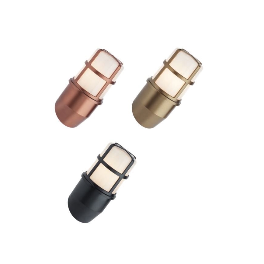 Redo 90204 - Vanjska zidna svjetiljka TRITON 1xE27/28W/230V IP54 crna