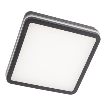Redo 90288 - LED Vanjska stropna svjetiljka ISOLA LED/24W/230V 26x26 cm 3000/4000/6500K IP54 antracit