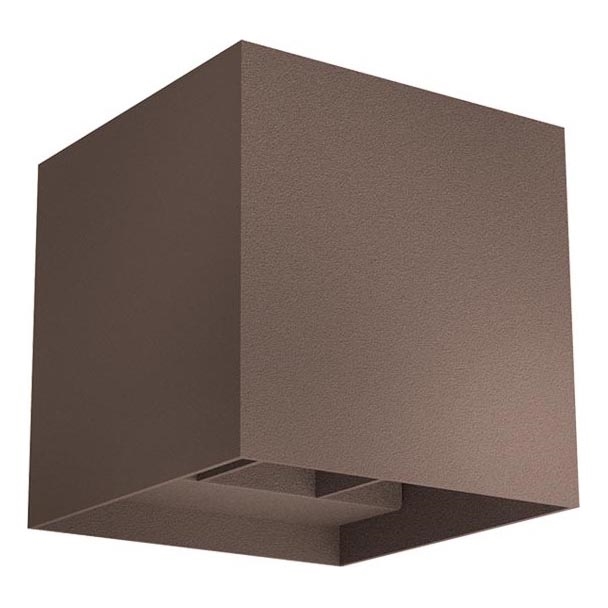 Redo 90298 - LED vanjska zidna svjetiljka VARY 2xLED/10W/230V 3000K IP54 smeđa