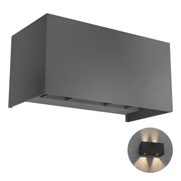 Redo 90303 - LED Vanjska zidna svjetiljka VARY 4xLED/5W/230V 4000K IP54 antracit