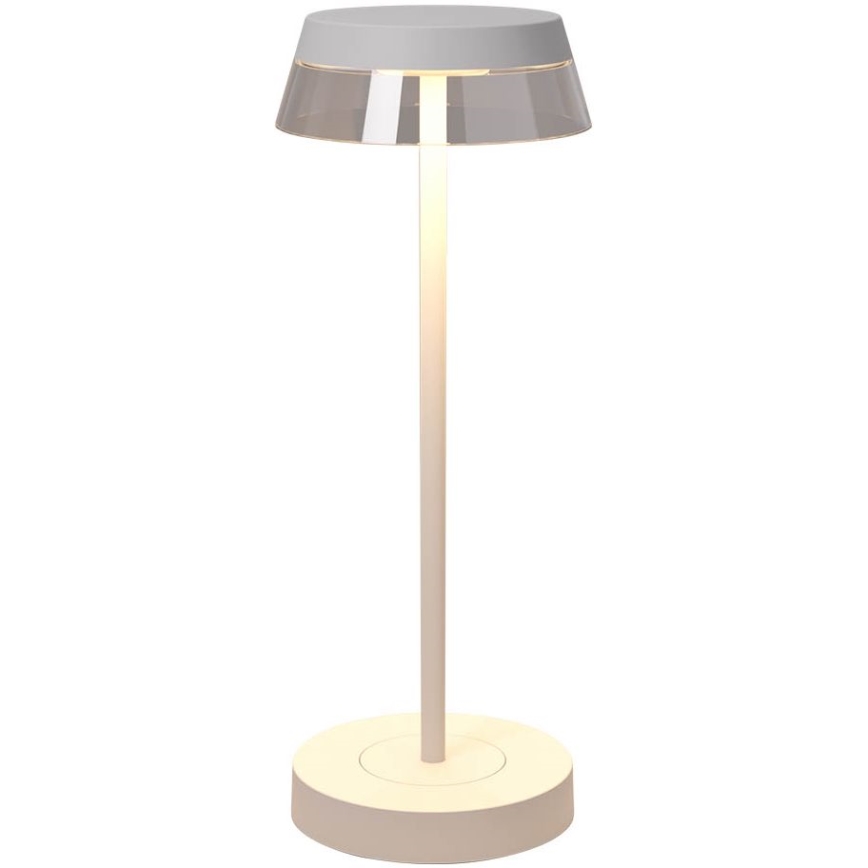 Redo 90306 - LED Prigušiva stolna lampa na dodir ILUNA LED/2,5W/5V 2700-3000K 3000 mAh IP65 bijela