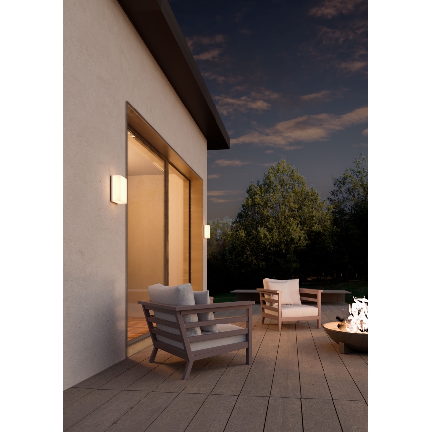 Redo 90321 - LED vanjsko zidno svjetlo KODIAK LED/5W/230V 4000K 10 cm IP65 bijela