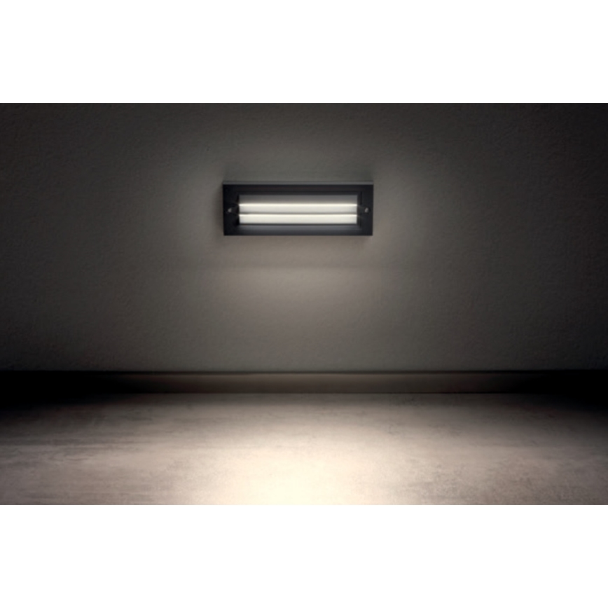 Redo 90330 - LED Vanjska zidna svjetiljka KRUP LED/6W/230V IP65 antracit