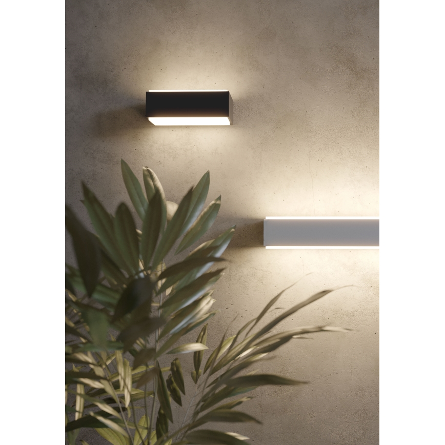 Redo 90402 - LED Vanjska zidna svjetiljka DASH LED/9W/230V 4000K IP65 antracit