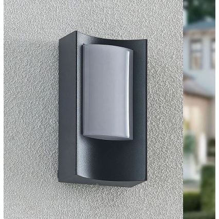 Redo 90483 - LED Vanjska zidna svjetiljka WARP LED/8W/230V 3000K IP44 antracit