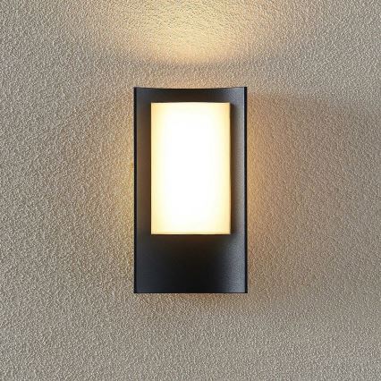 Redo 90483 - LED Vanjska zidna svjetiljka WARP LED/8W/230V 3000K IP44 antracit
