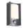 Redo 90486 - LED Vanjska zidna svjetiljka sa senzorom WARP LED/8W/230V 3000K IP44 antracit