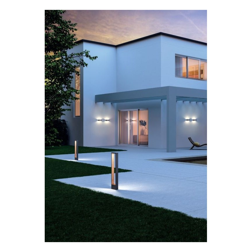Redo 90508 - LED vanjsko zidno svjetlo WALD LED/10W/230V IP65 antracit