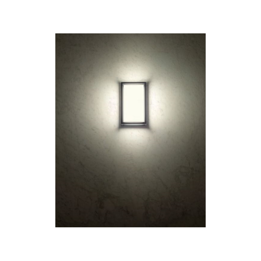 Redo 90533 - LED Vanjska zidna svjetiljka QUADRIS LED/12W/230V IP54 antracit