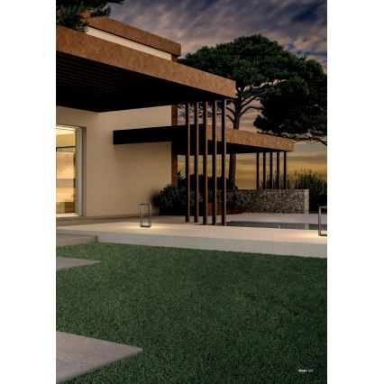 Redo 90580 - Vanjska LED svjetiljka WAKE LED/8W/230V 3000K 20 cm IP65, antracitna