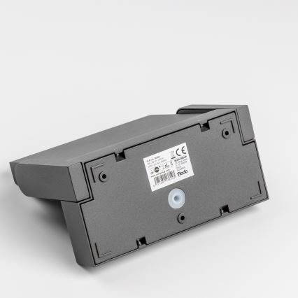 Redo 90587 - LED vanjsko zidno svjetlo s senzorom FLIP LED/20W/230V 3000K CRI 90 IP54 antracit