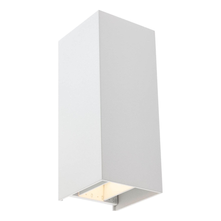 Redo 90635 - LED Vanjska zidna svjetiljka SONNY 2xLED/5W/230V 2200/3000/4000K IP54 bijela