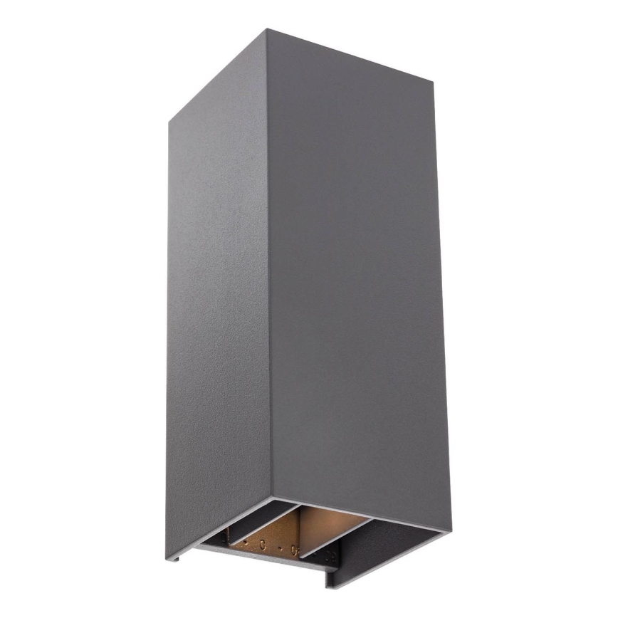 Redo 90636 - LED Vanjska zidna svjetiljka SONNY 2xLED/5W/230V 2200/3000/4000K IP54 antracit