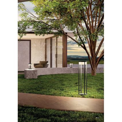 Redo 90676 - LED vanjska svjetiljka MAX LED/15W/230V 2700K 80 cm IP65 antracit