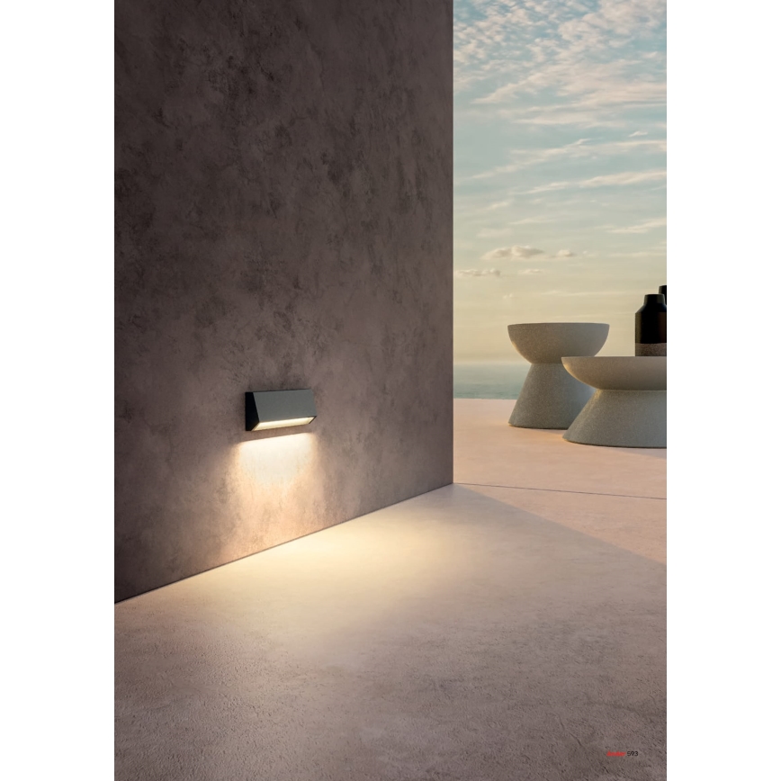 Redo 90679 - Vanjska orijentacijska svjetiljka ANDER LED/3W/230V 3000K IP65 antracitna