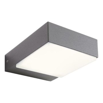 Redo 9560 - LED Vanjska zidna svjetiljka CUBE LED/7W/230V 3000K IP54 antracit
