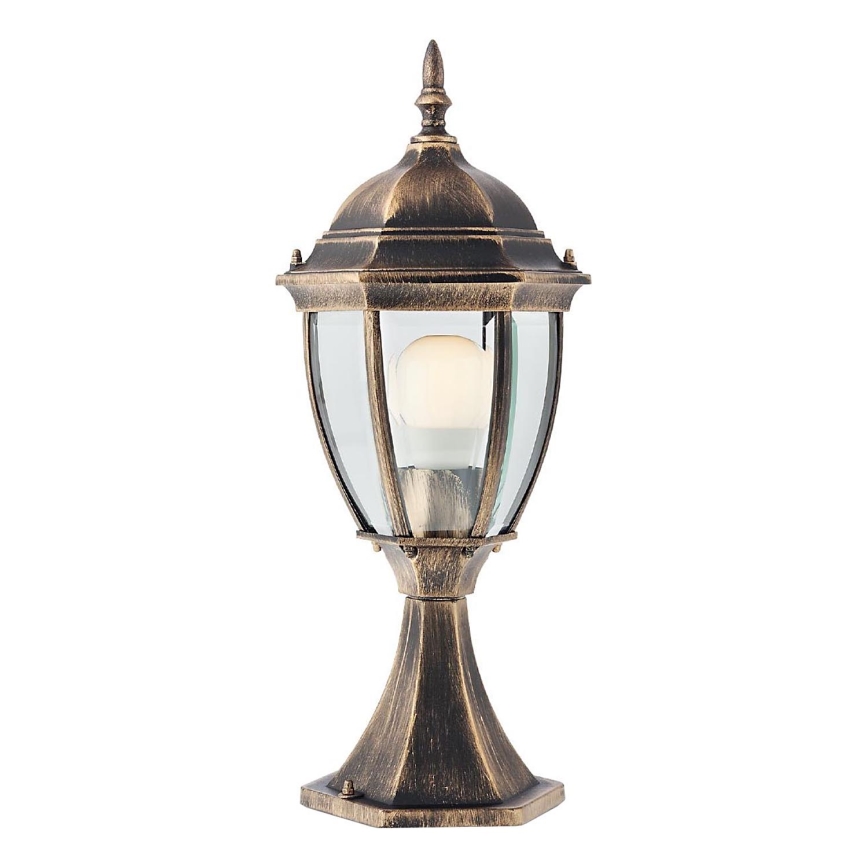 Redo 9606 - Vanjska lampa SEVILLA 1xE27/42W/230V IP44 zlatna/patina