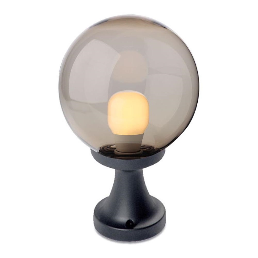 Redo 9774 - Vanjska lampa SFERA 1xE27/42W/230V IP44 25x38 cm smeđa