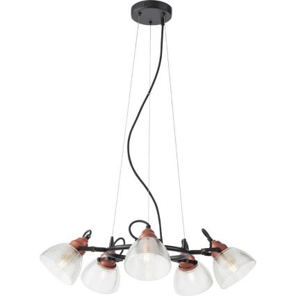 Redo A01-1451 - Zamjenski abažur za luster i podnu lampu RIDGE E27 prozirni