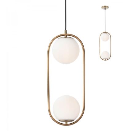 Redo A01-2623 - Zamjenski abažur za luster NIVA promjera 15 cm bijeli