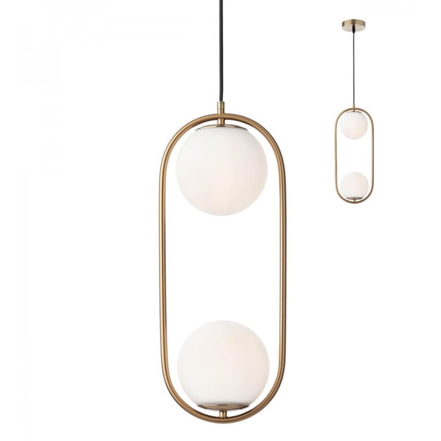 Redo A01-2623 - Zamjenski abažur za luster NIVA promjera 15 cm bijeli