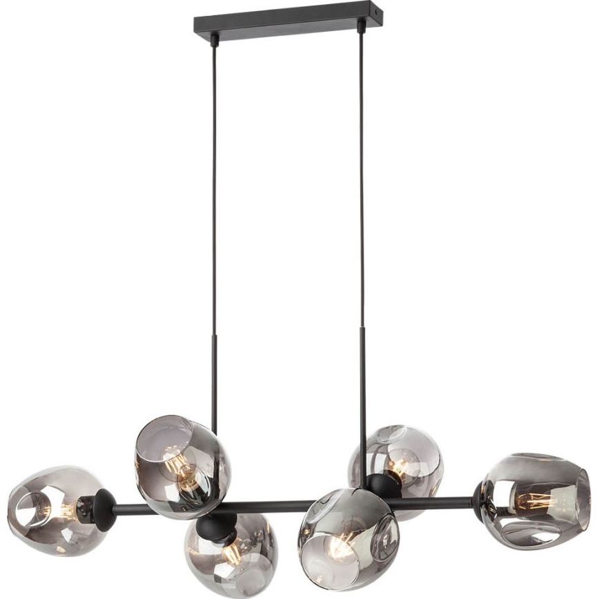 Redo - Zamjensko sjenilo za lampu, luster PIERCE pr. 15 cm crna/dimna