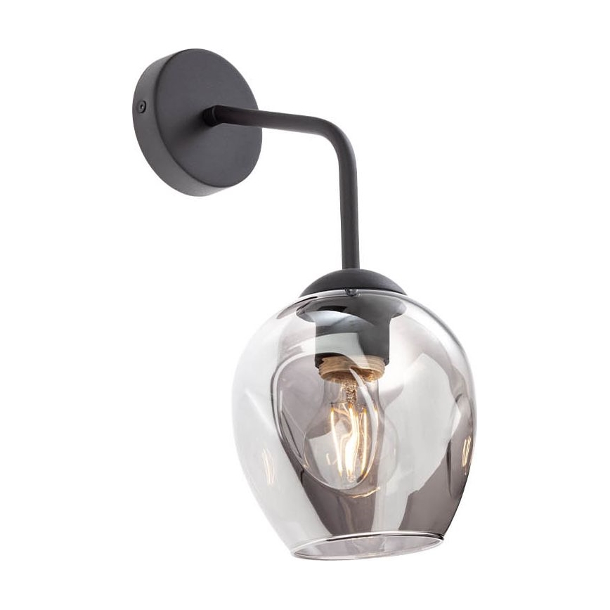 Redo - Zamjensko sjenilo za lampu, luster PIERCE pr. 15 cm crna/dimna