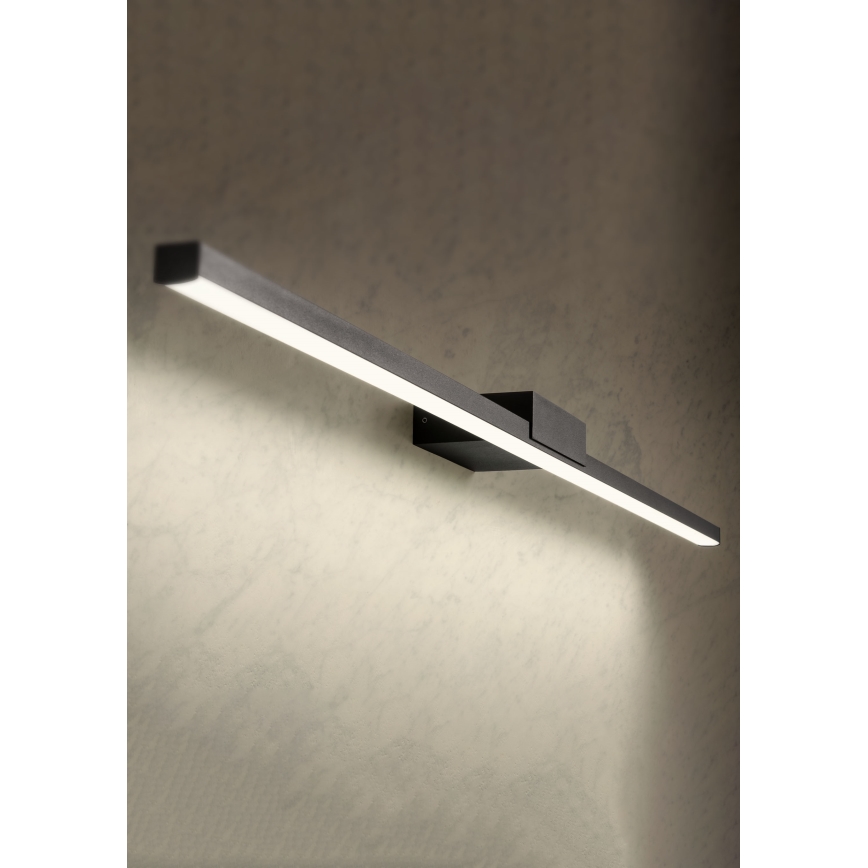 Redo01-3270 - LED Rasvjeta za ogledalo u kupaonici ASTON LED/12W/230V 60 cm CRI 90 IP44 crna