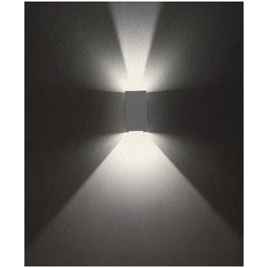 Redo 90553 - LED Vanjska zidna svjetiljka VARY 2xLED/10W/230V 3000K IP54 antracit