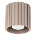 Reflektor AURA 1xGU10/10W/230V, promjer 10 cm, boja taupe