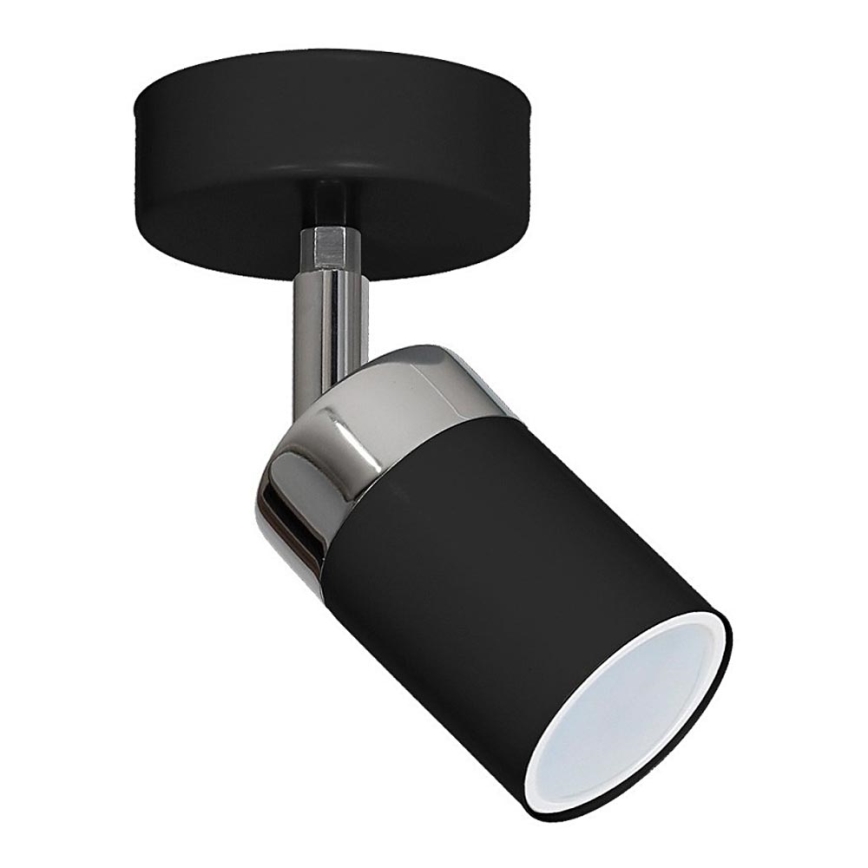 Reflektor JOKER 1xGU10/25W/230V crna/sjajni krom