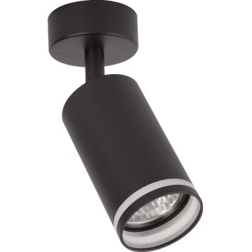 Reflektor PIPE 1xGU10/10W/230V crna