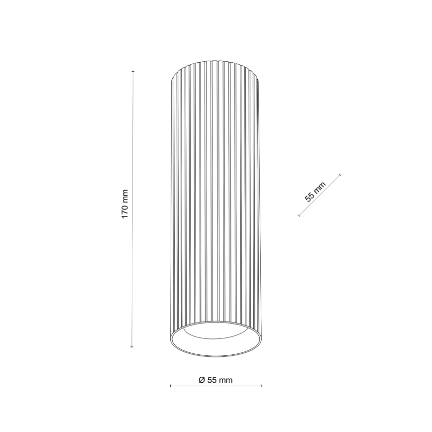 Reflektor TUNE M 1xGU10/10W/230V 17 cm bijela