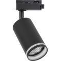 Reflektor za 1-fazni šinski sustav PIPE 1xGU10/10W/230V crni