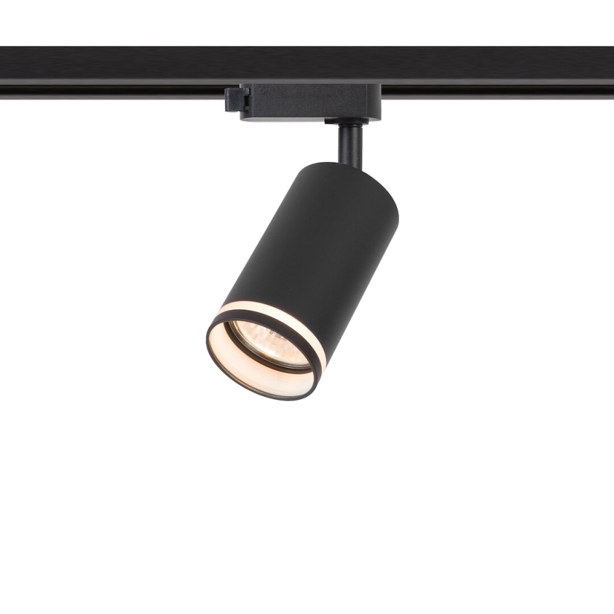 Reflektor za 1-fazni šinski sustav PIPE 1xGU10/10W/230V crni