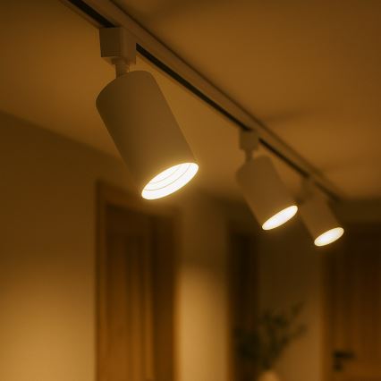 Reflektor za 1-fazni šinski sustav TIGER 1xGU10/10W/230V bijela