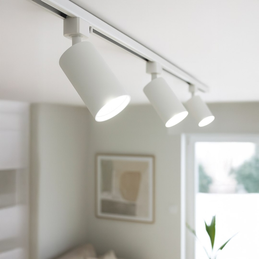 Reflektor za 1-fazni šinski sustav TIGER 1xGU10/10W/230V bijela