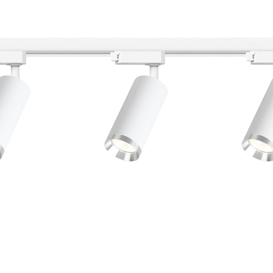 Reflektor za tračni sustav MICA 3xGU10/10W/230V, bijela/matirani krom