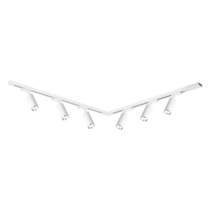 Reflektor za tračni sustav MICA 6xGU10/10W/230V bijela/matni krom