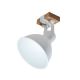 Reflektorska svjetiljka 1xE27/40W/230V bukva/bijela